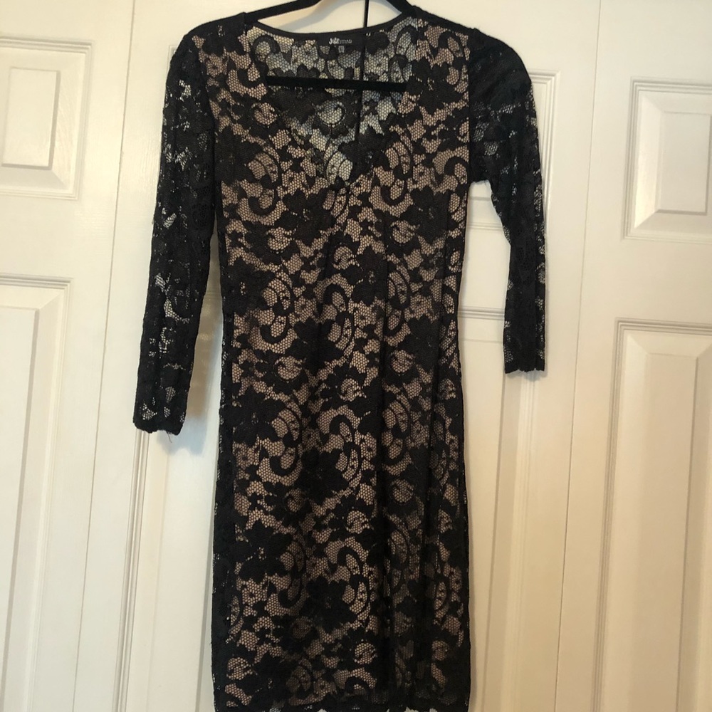 Lace Black Dress